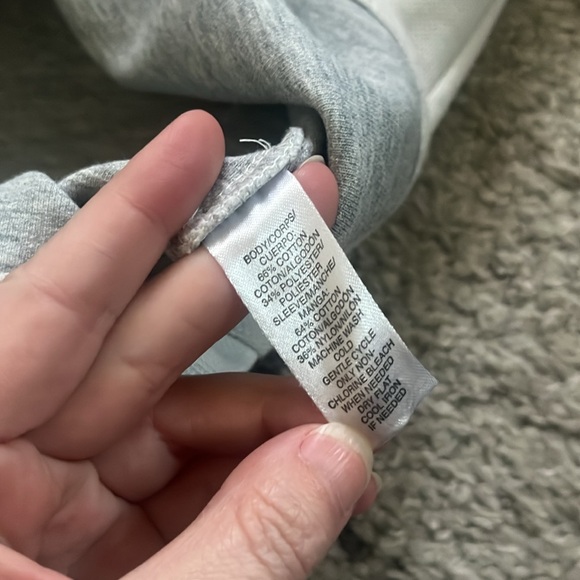 LOFT - ivory lace sleeve crop - Size S - Picture 6 of 7